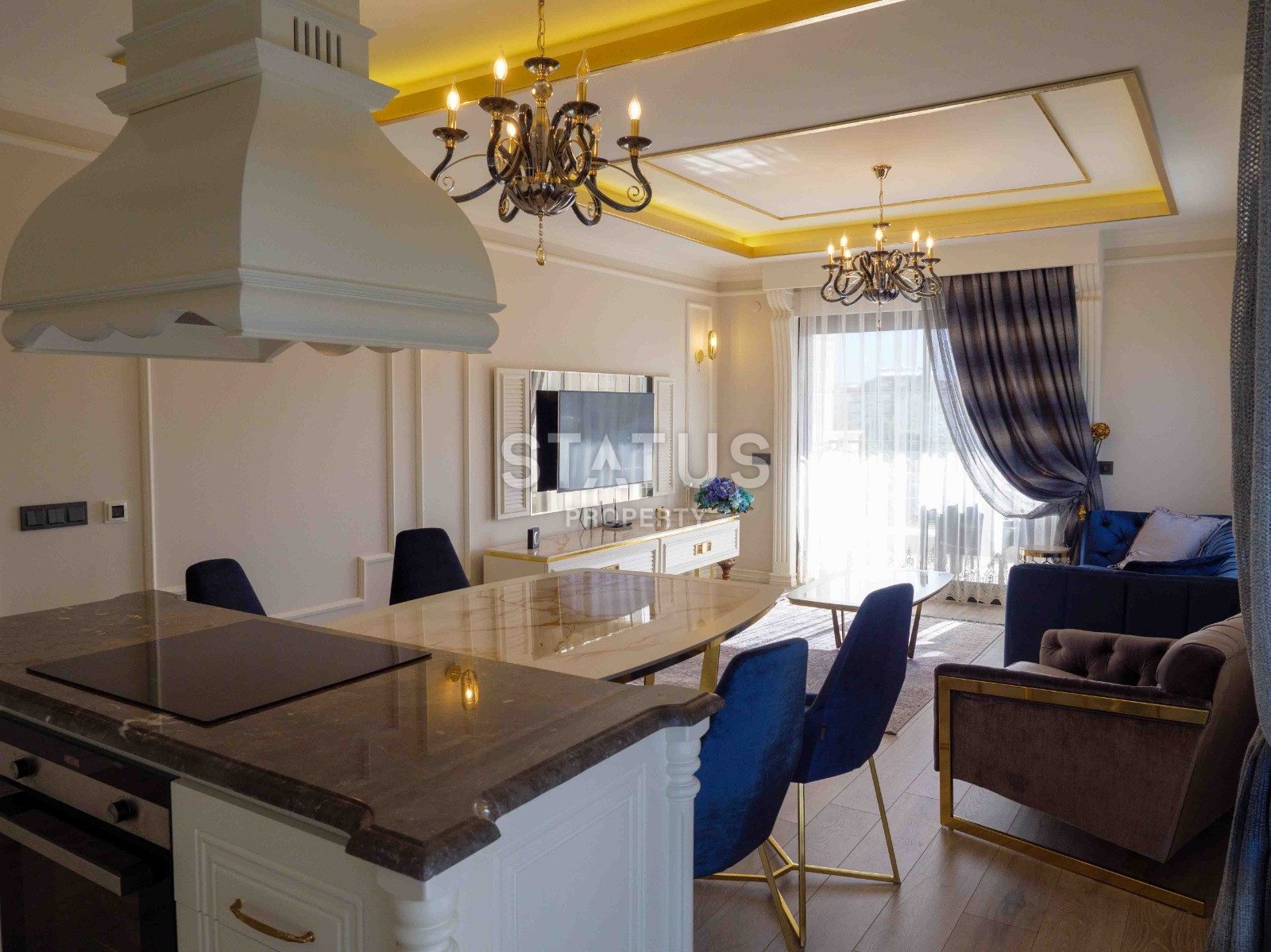 Укомплектованные апартаменты премиум класса 2+1 с видом на море в Обе, 121 кв м. фото 5