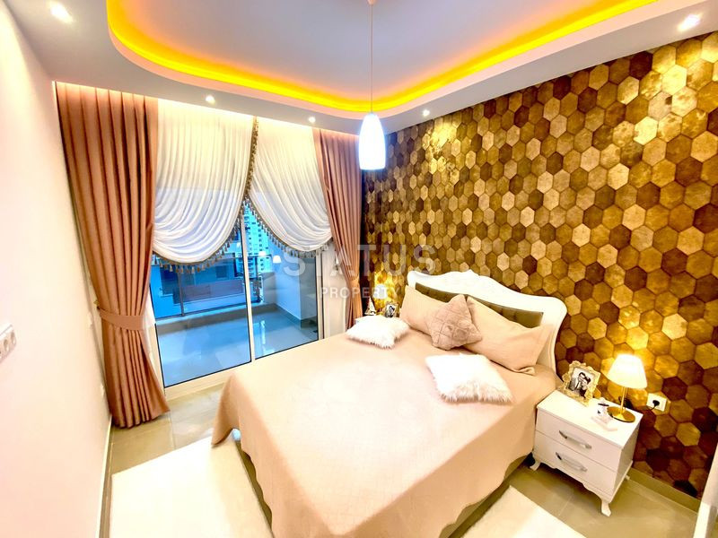 Две квартиры 1+1 в комплексе с отельной инфраструктурой в Махмутларе, 70 кв.м. фото 3