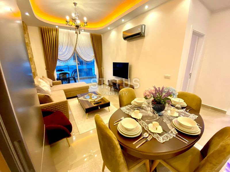 Две квартиры 1+1 в комплексе с отельной инфраструктурой в Махмутларе, 70 кв.м. фото 4