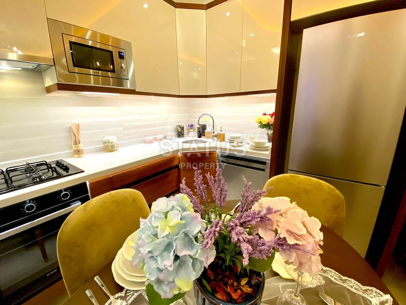 Две квартиры 1+1 в комплексе с отельной инфраструктурой в Махмутларе, 70 кв.м. фото 5