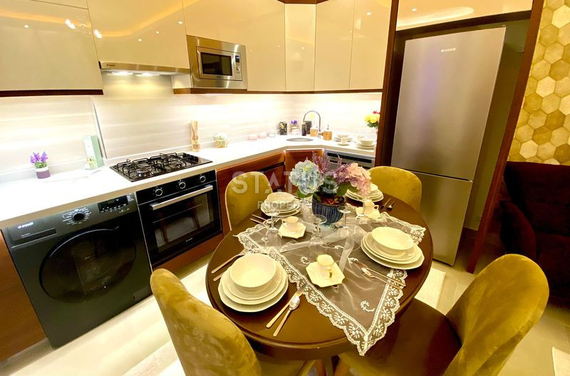 Две квартиры 1+1 в комплексе с отельной инфраструктурой в Махмутларе, 70 кв.м. фото 6