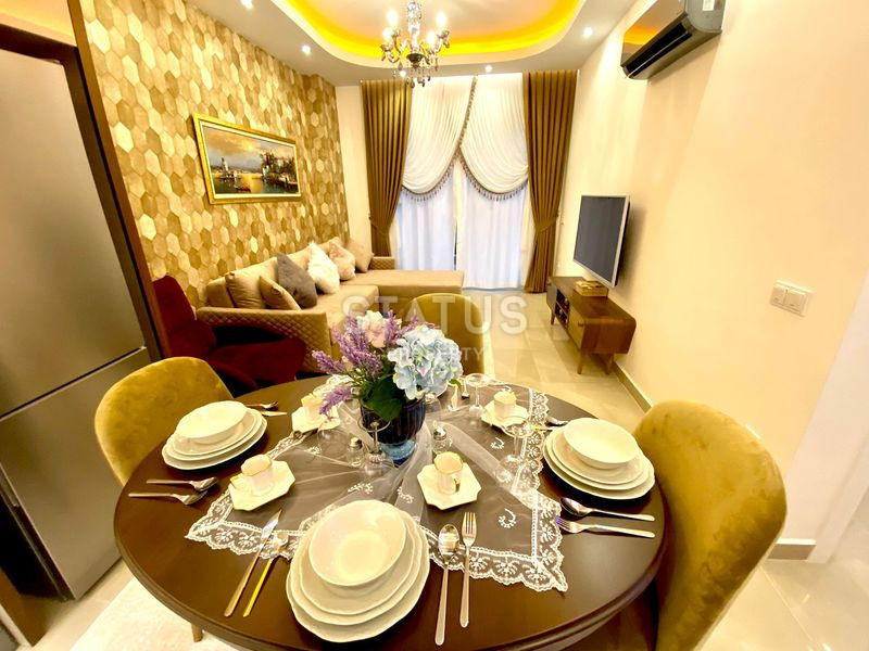 Две квартиры 1+1 в комплексе с отельной инфраструктурой в Махмутларе, 70 кв.м. фото 8