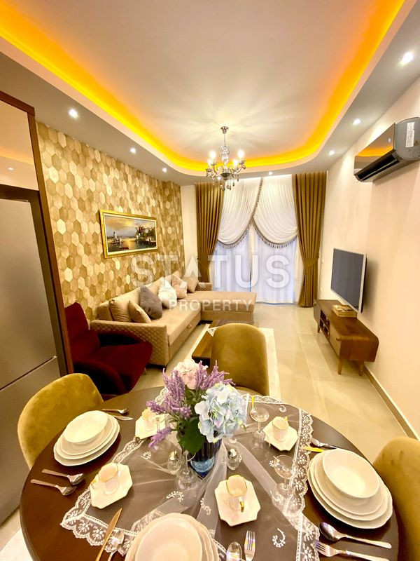 Две квартиры 1+1 в комплексе с отельной инфраструктурой в Махмутларе, 70 кв.м. фото 11