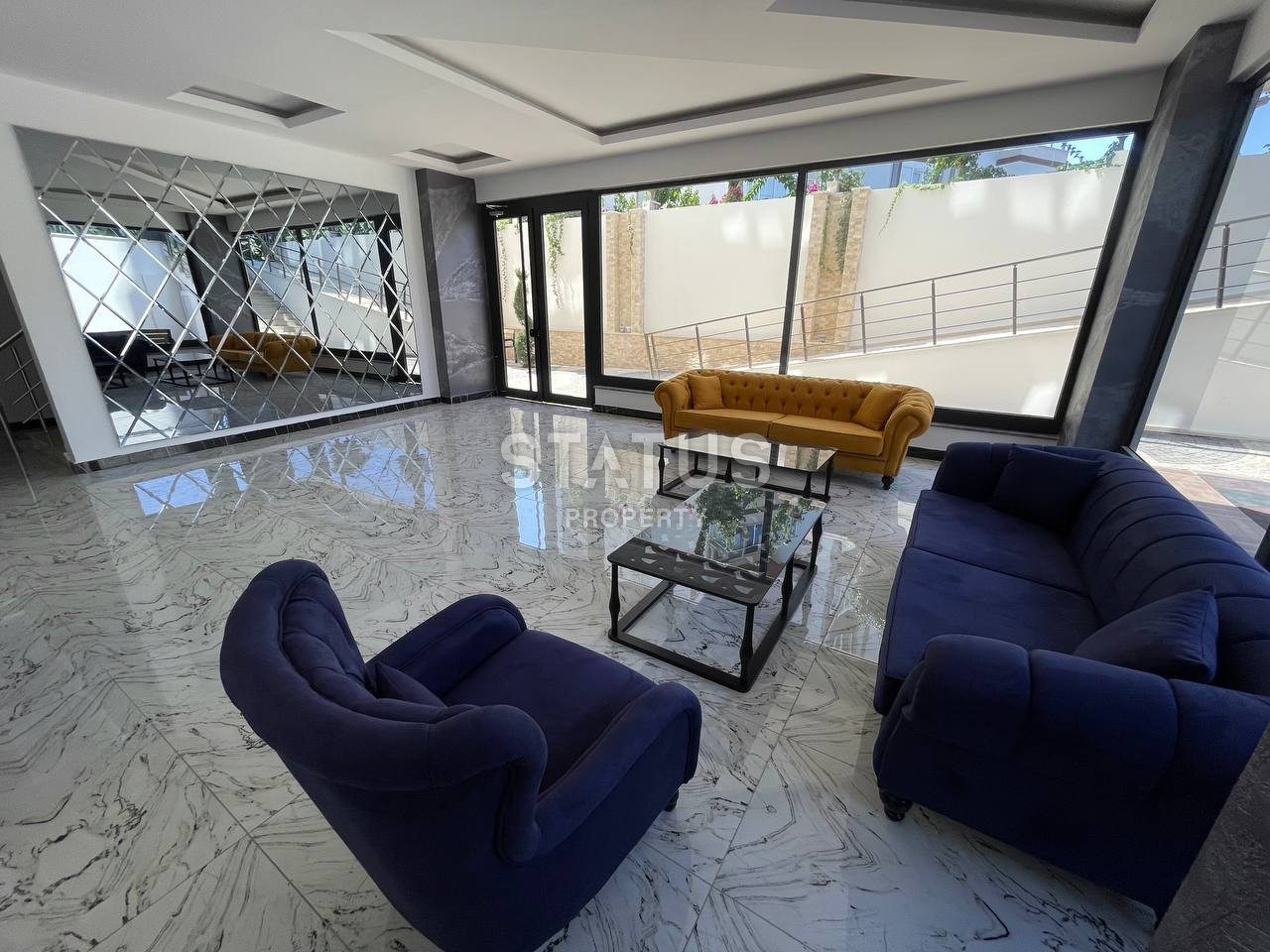 Апартаменты 1+1 в новом доме возле исторического города Наула в Махмутларе, 65 м2. фото 3