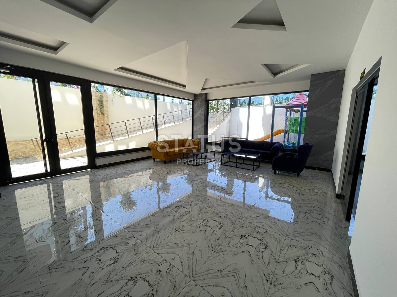 Апартаменты 1+1 в новом доме возле исторического города Наула в Махмутларе, 65 м2. фото 4