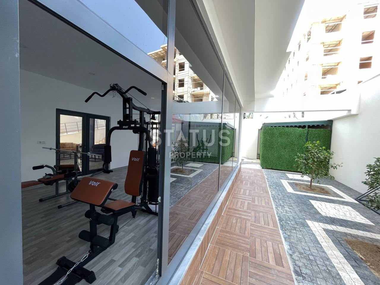 Апартаменты 1+1 в новом доме возле исторического города Наула в Махмутларе, 65 м2. фото 6