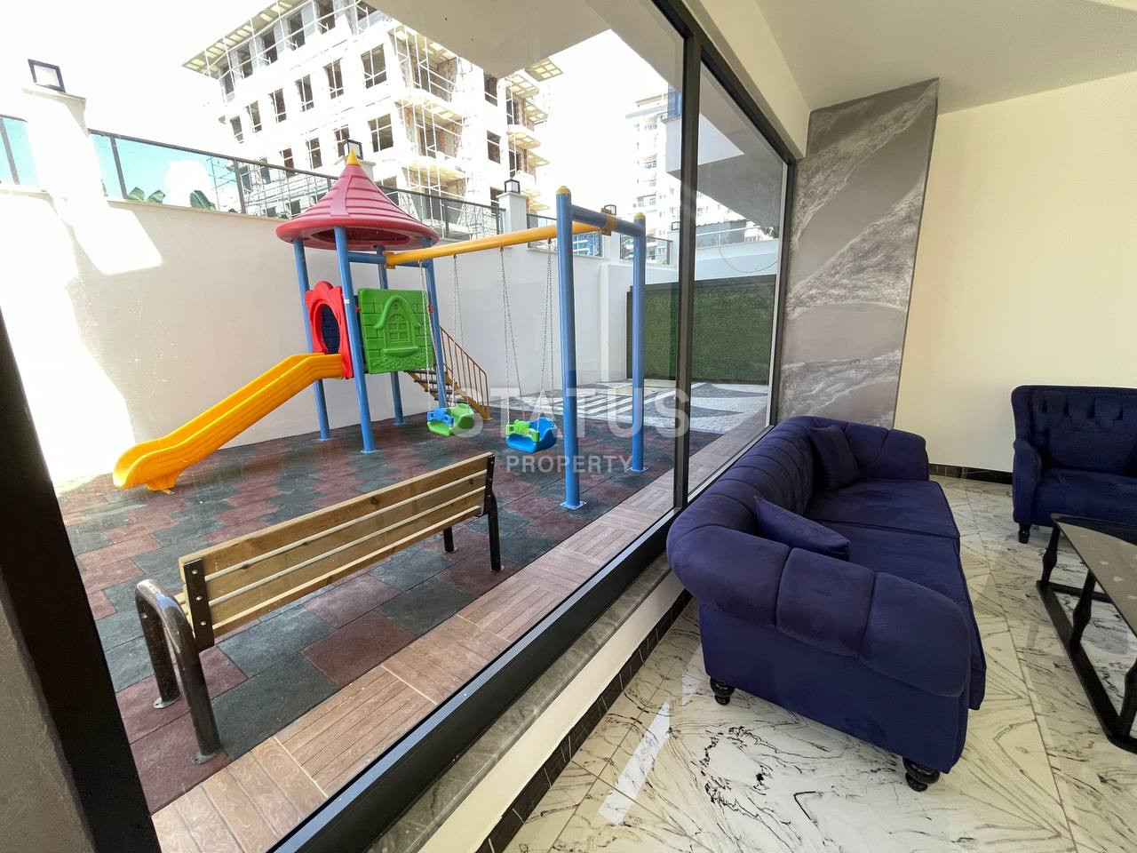 Апартаменты 1+1 в новом доме возле исторического города Наула в Махмутларе, 65 м2. фото 8