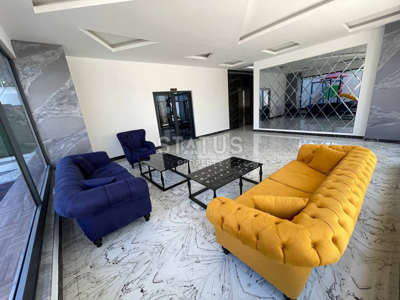 Апартаменты 1+1 в новом доме возле исторического города Наула в Махмутларе, 65 м2. фото 11