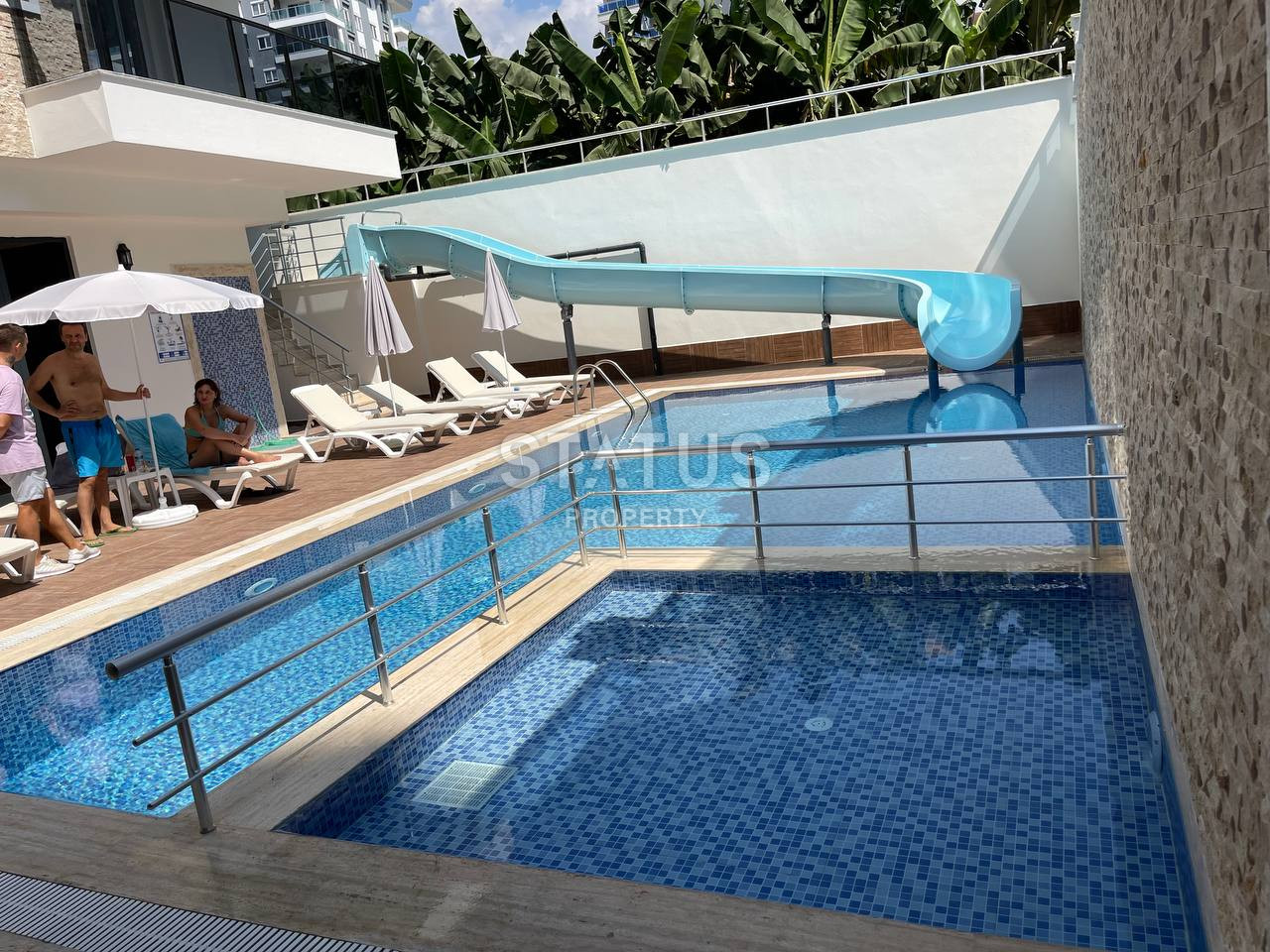 Апартаменты 1+1 в новом доме возле исторического города Наула в Махмутларе, 65 м2. фото 16