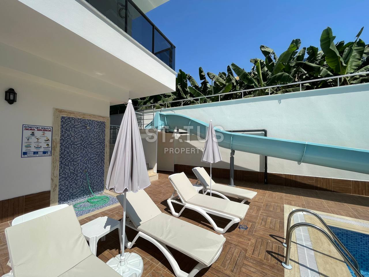 Апартаменты 1+1 в новом доме возле исторического города Наула в Махмутларе, 65 м2. фото 17