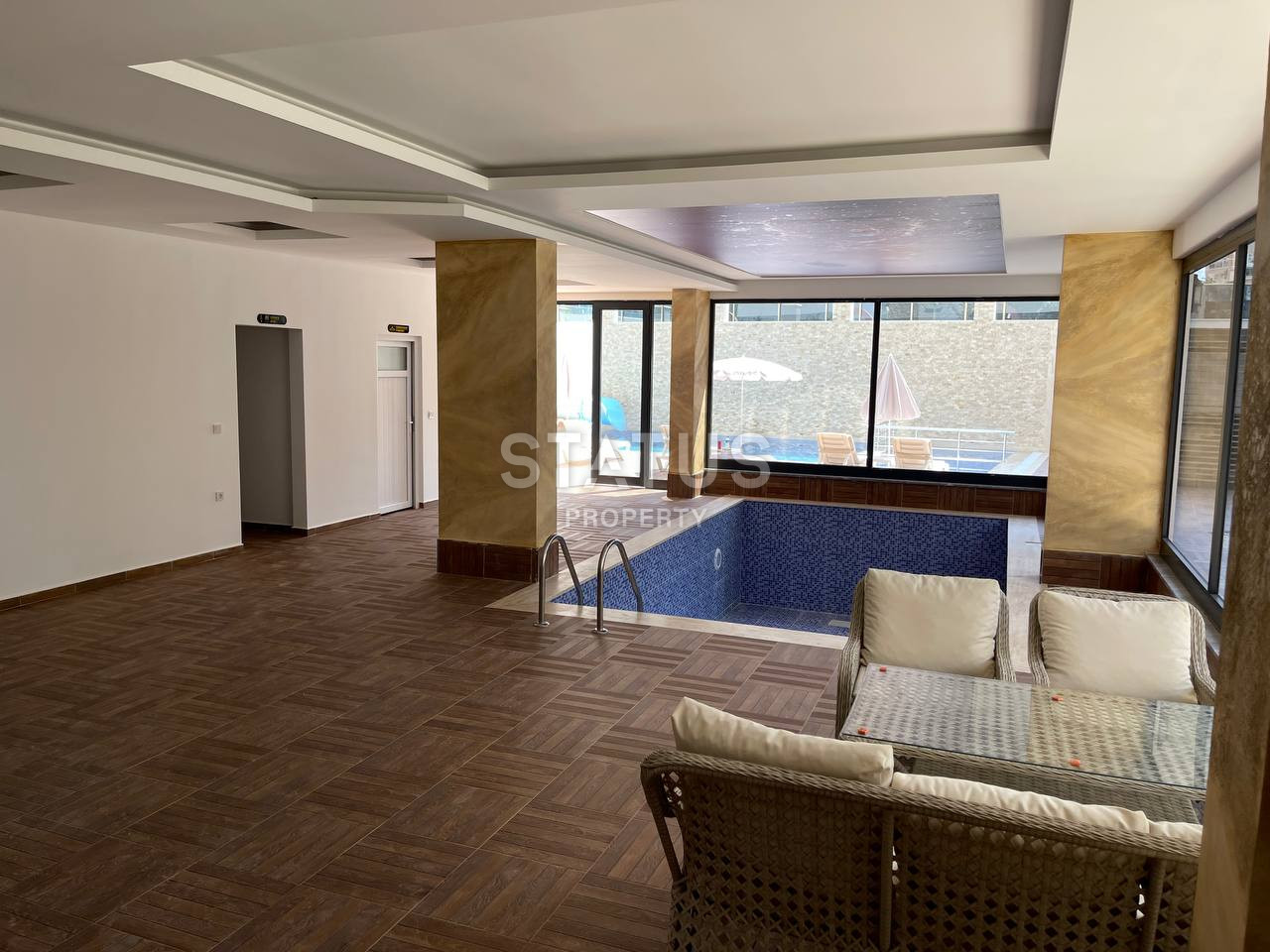 Апартаменты 1+1 в новом доме возле исторического города Наула в Махмутларе, 65 м2. фото 23