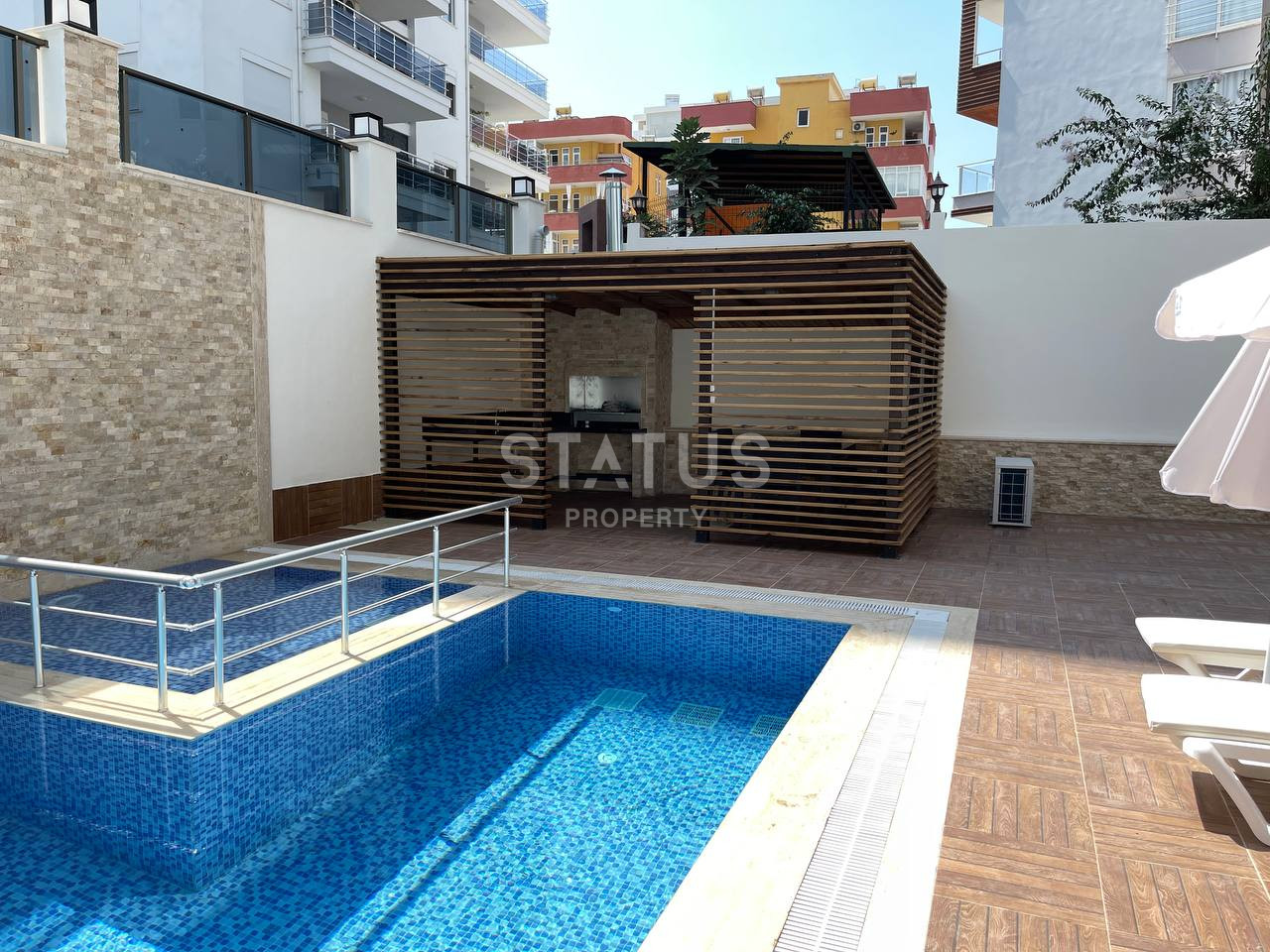 Апартаменты 1+1 в новом доме возле исторического города Наула в Махмутларе, 65 м2. фото 24