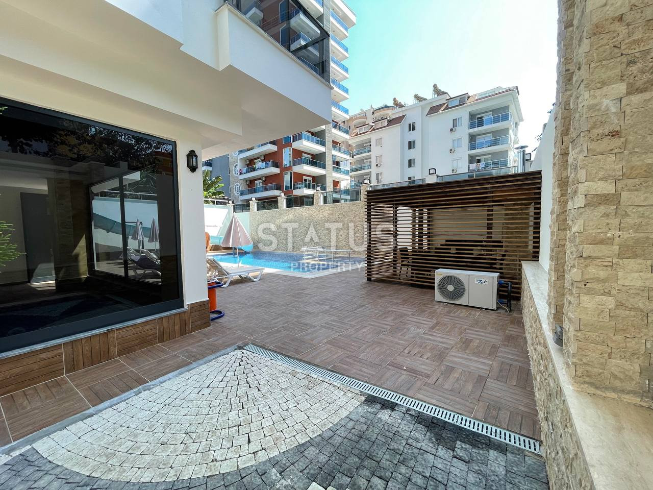 Апартаменты 1+1 в новом доме возле исторического города Наула в Махмутларе, 65 м2. фото 47