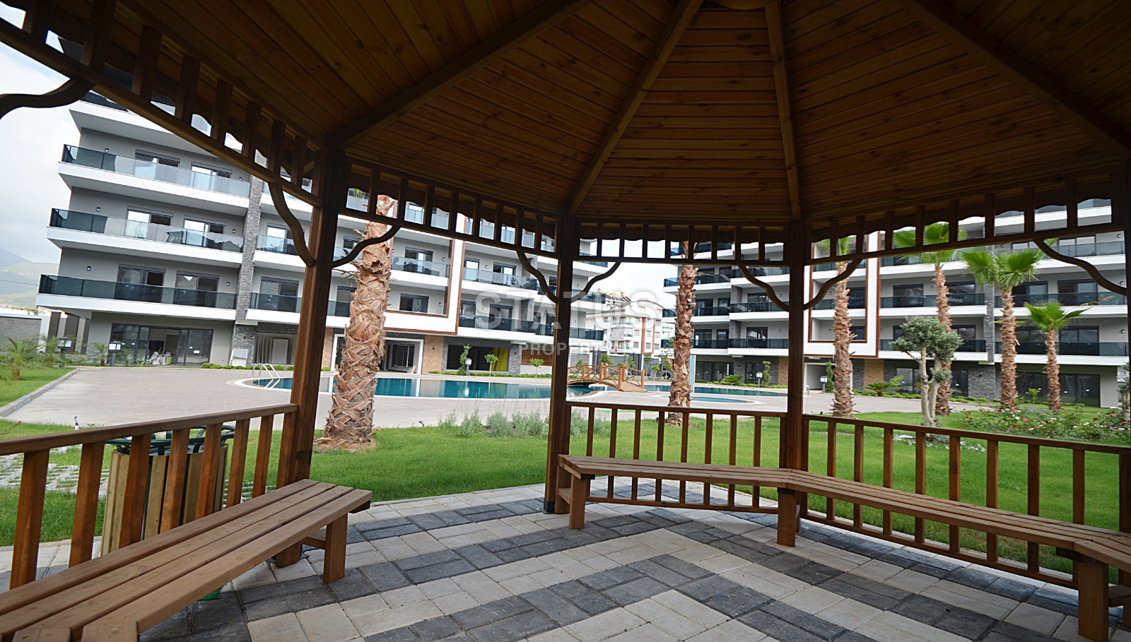 Просторная квартира 3+1 в новом комплексе, 155 м2. Оба, Алания. фото 42