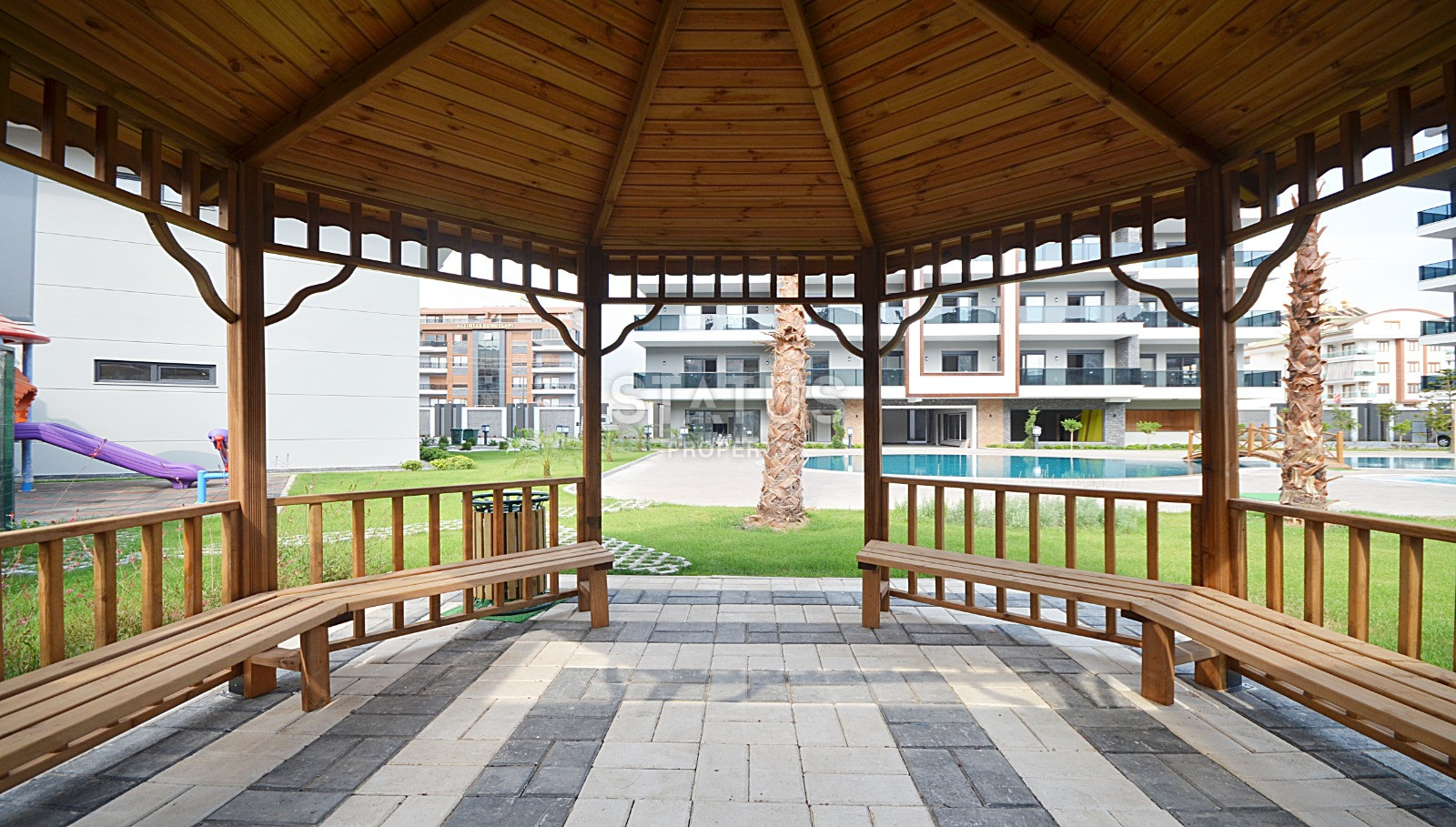 Просторная квартира 3+1 в новом комплексе, 155 м2. Оба, Алания. фото 44