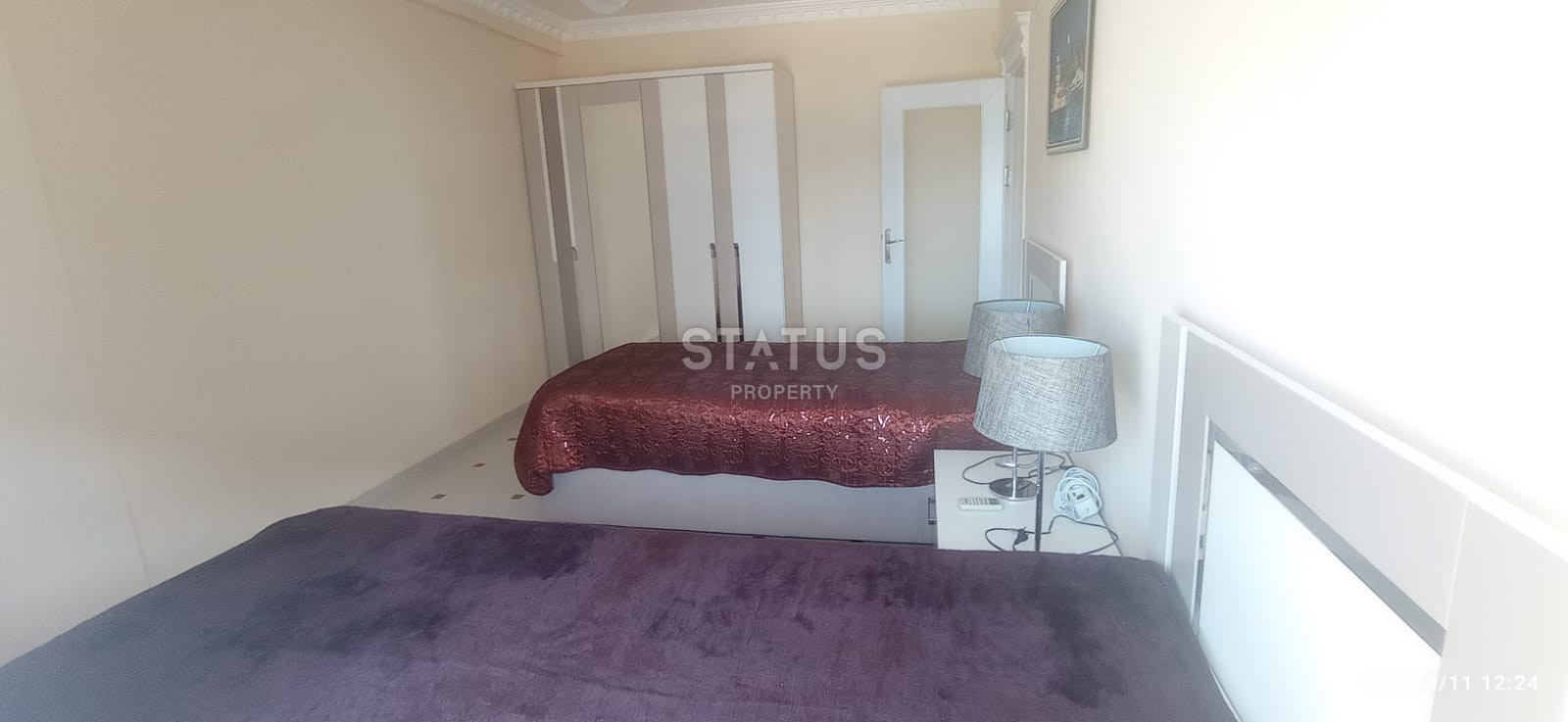 Просторная квартира 2+1, с видом на море в Махмутларе, 115 кв.м. фото 3