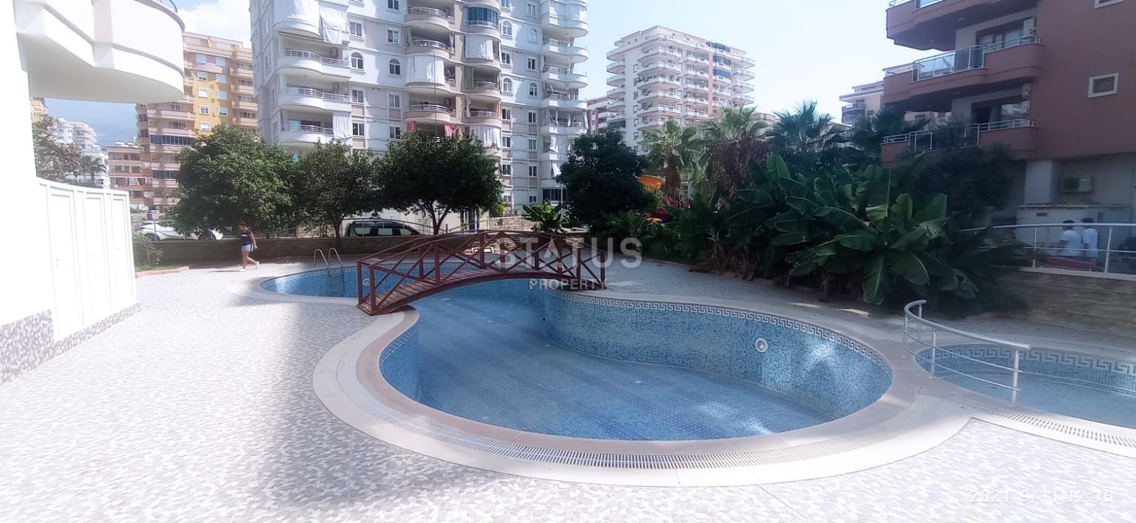 Просторная квартира 2+1, с видом на море в Махмутларе, 115 кв.м. фото 7