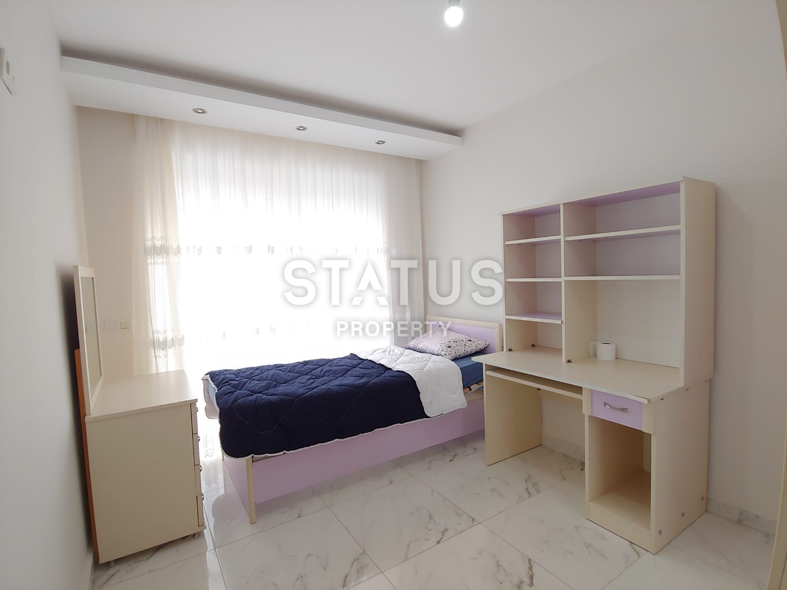 Меблированные трехкомнатные апартаменты в центре района Махмутлар, 105 м2 фото 3