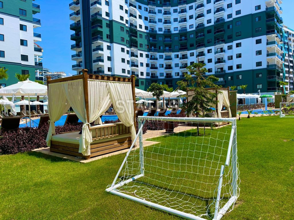 Квартира 1+1 в комплексе с отельной инфраструктурой в Махмутларе, 50 кв.м. фото 20