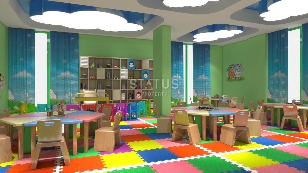 Квартира 1+1 в комплексе с отельной инфраструктурой в Махмутларе, 50 кв.м. фото 21