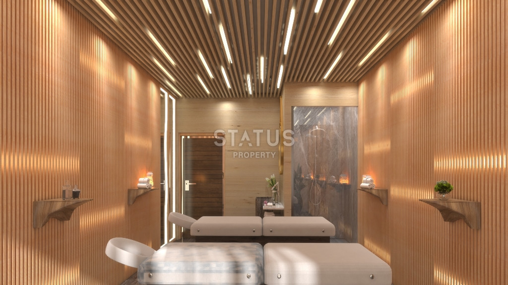 Квартира 1+1 в комплексе с отельной инфраструктурой в Махмутларе, 50 кв.м. фото 22