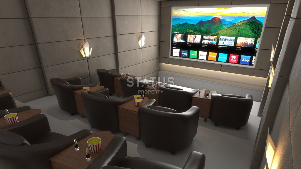 Квартира 1+1 в комплексе с отельной инфраструктурой в Махмутларе, 50 кв.м. фото 27