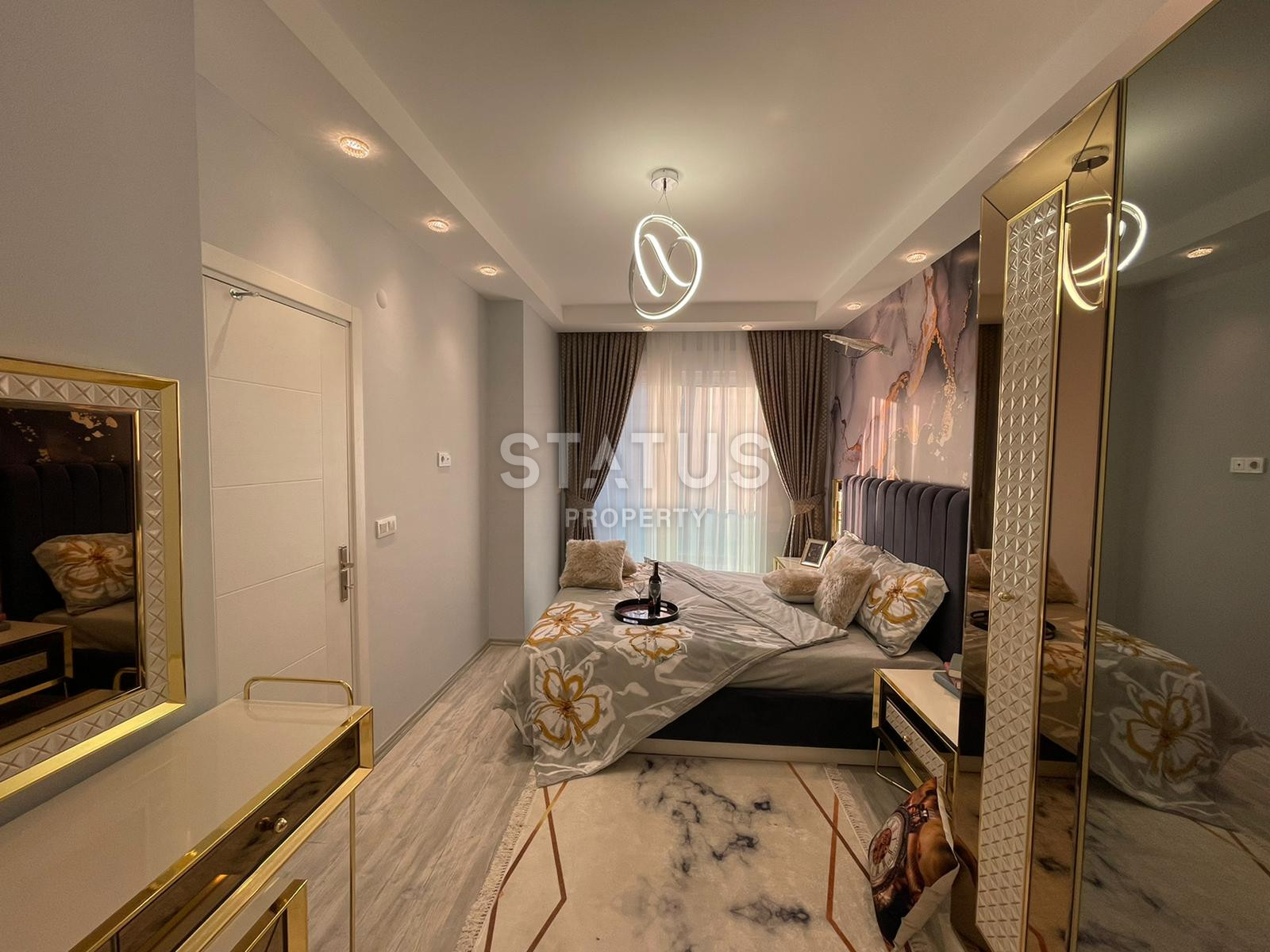 Квартира 2+1 с дизайнерским ремонтом и видом на море в Махмутларе, 105 кв.м. фото 16