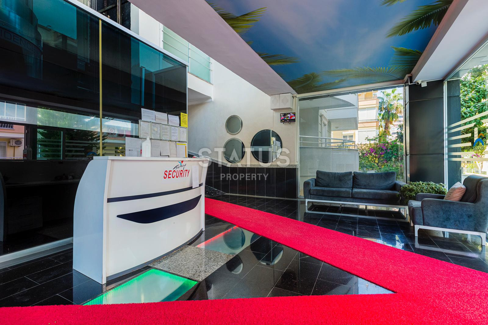 Трехкомнатная квартира с дизайнерским ремонтом и видом на море в районе Махмутлар, 110 кв м. фото 19