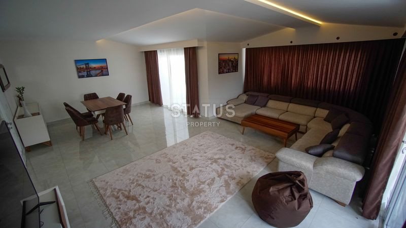 Пентхаус 3+1 с видом на море и горы в новом комплексе, 240 м2 фото 4