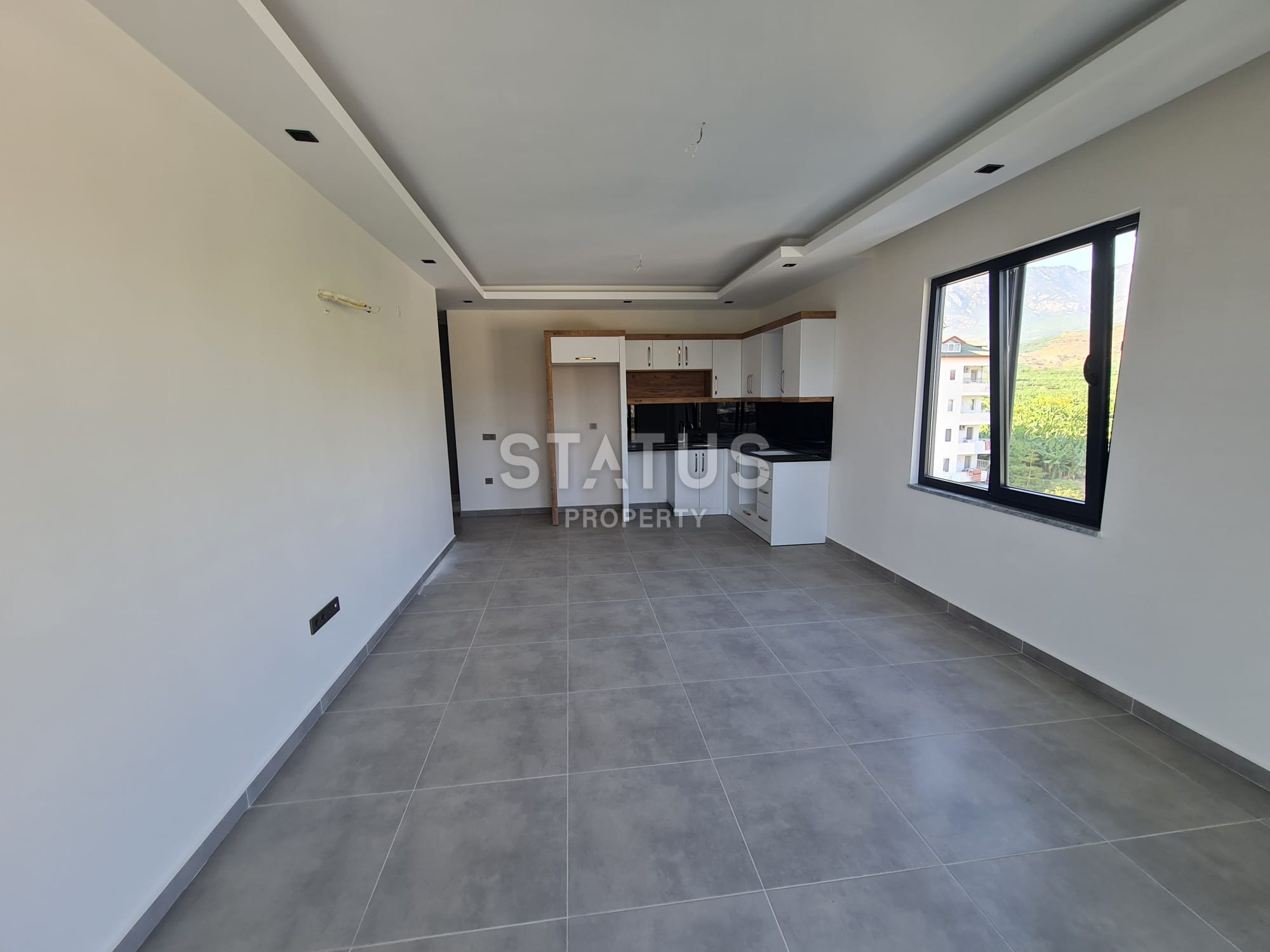 Большая квартира 1+1 в новом доме в Махмутларе, 70 м2 фото 4