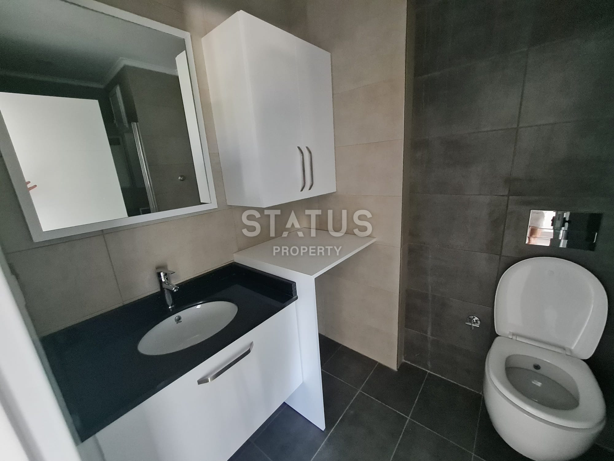 Большая квартира 1+1 в новом доме в Махмутларе, 70 м2 фото 7