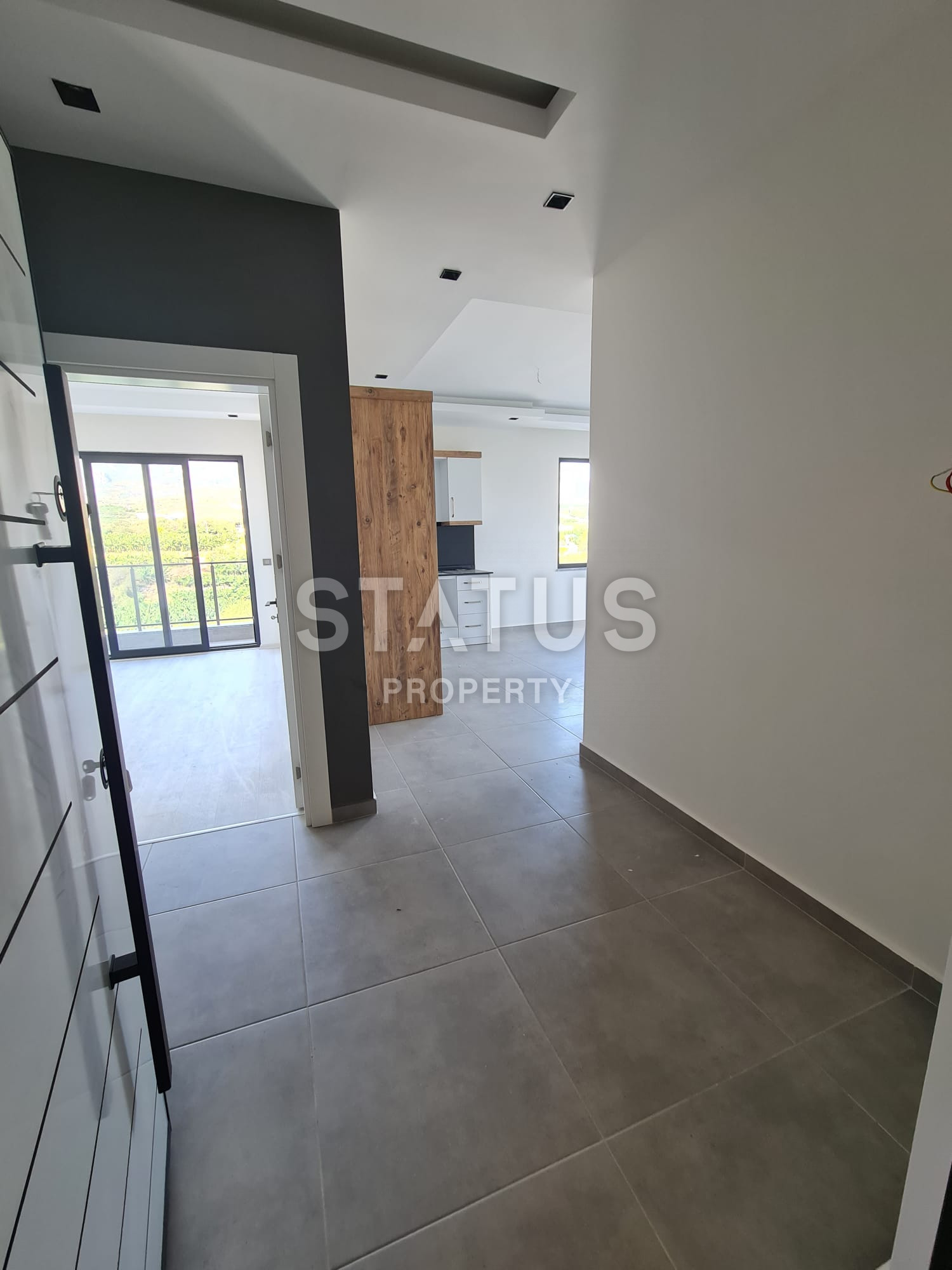 Большая квартира 1+1 в новом доме в Махмутларе, 70 м2 фото 8