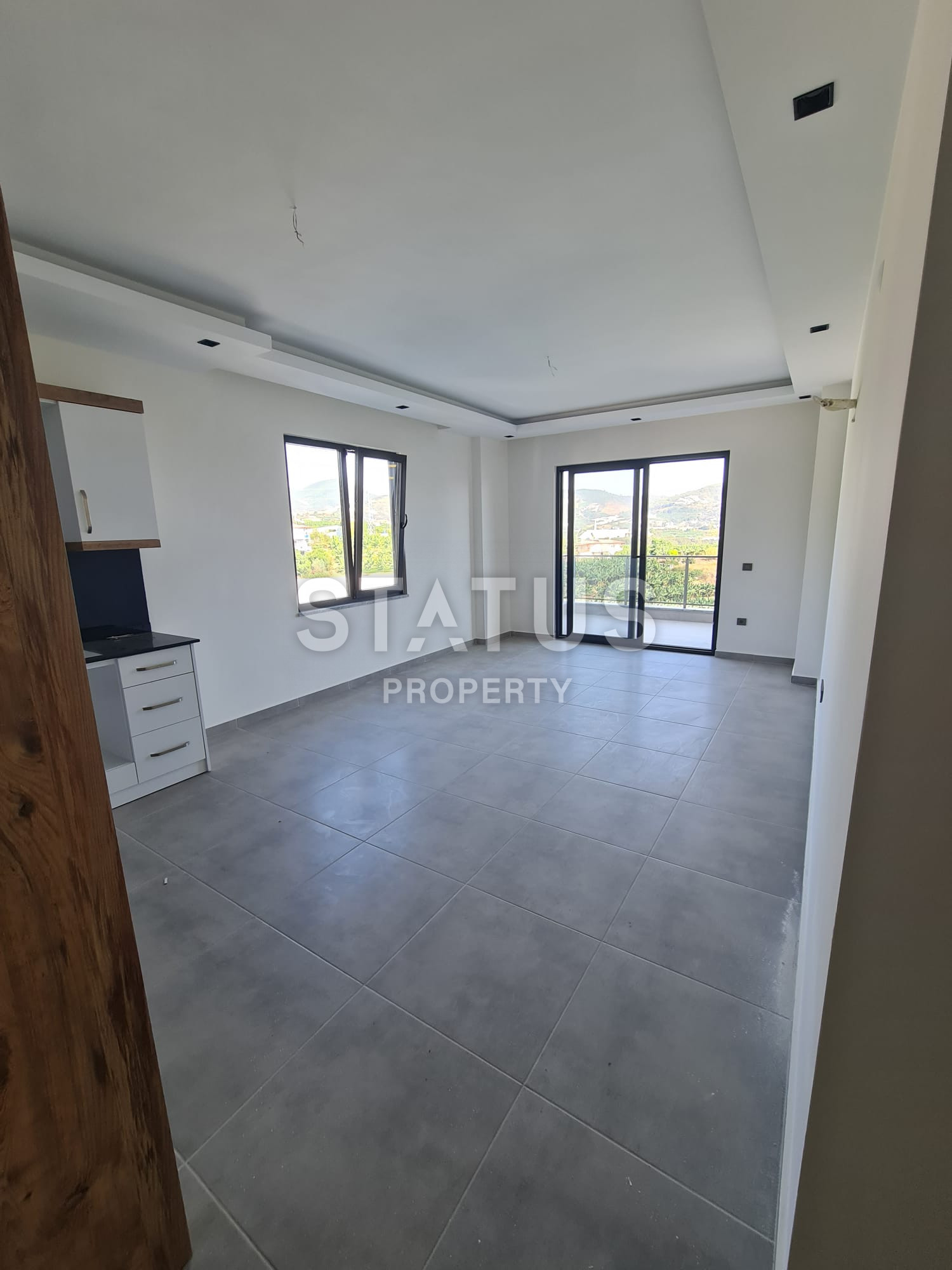 Большая квартира 1+1 в новом доме в Махмутларе, 70 м2 фото 9