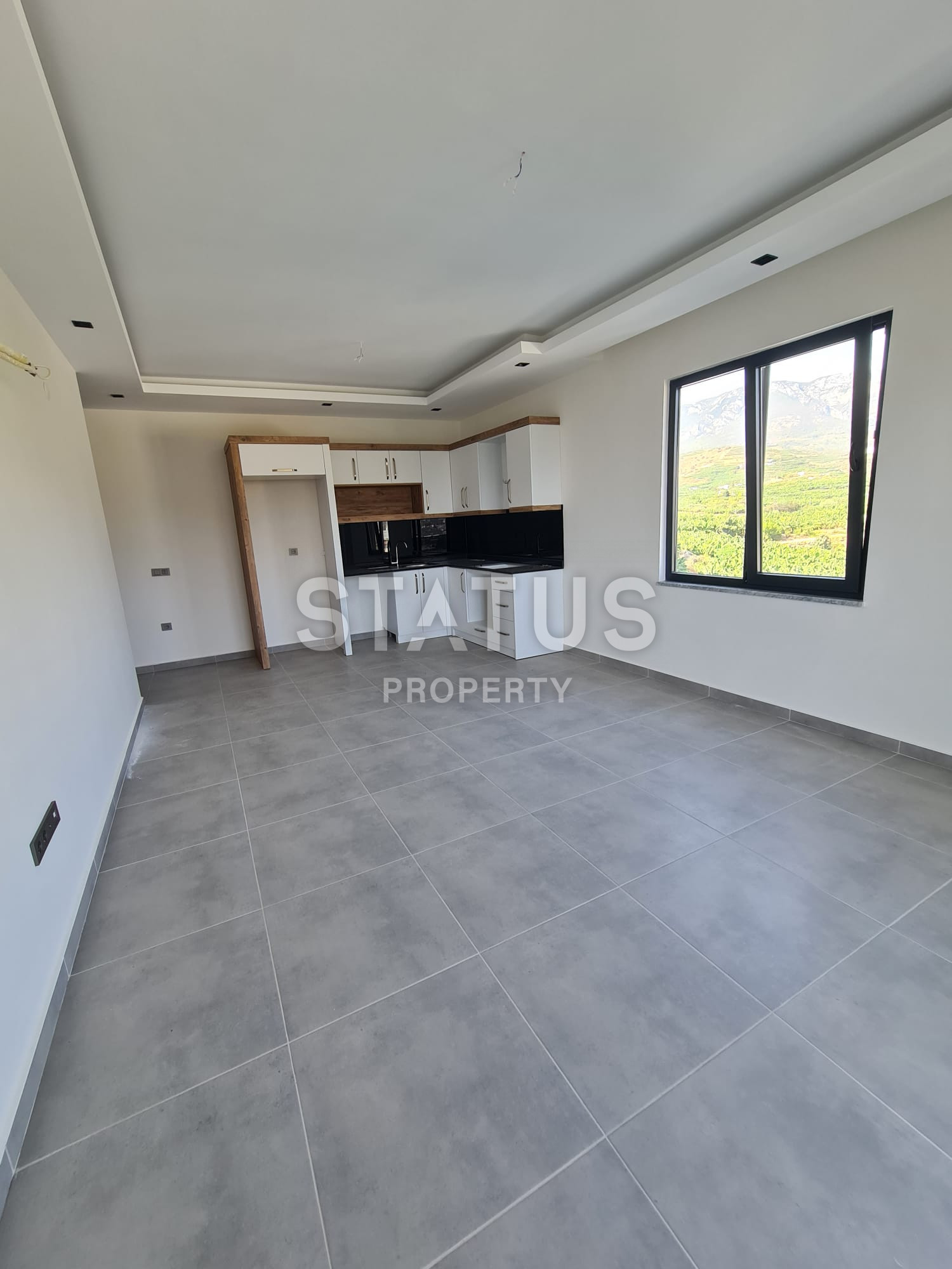 Большая квартира 1+1 в новом доме в Махмутларе, 70 м2 фото 10