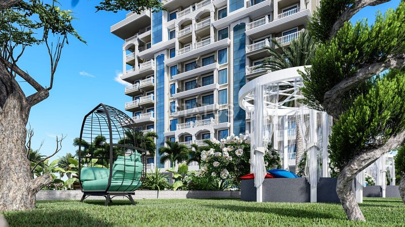 Элитный комплекс на стадии котлована в центре Авсаллара, апартаменты от 54 м2. фото 3