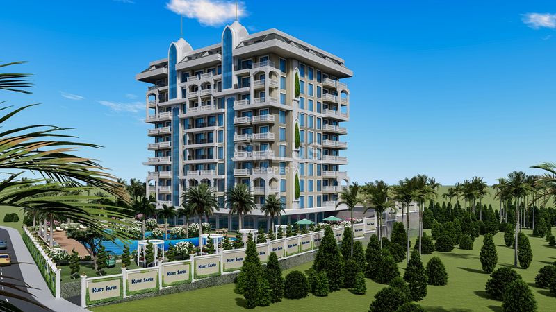 Элитный комплекс на стадии котлована в центре Авсаллара, апартаменты от 54 м2. фото 8