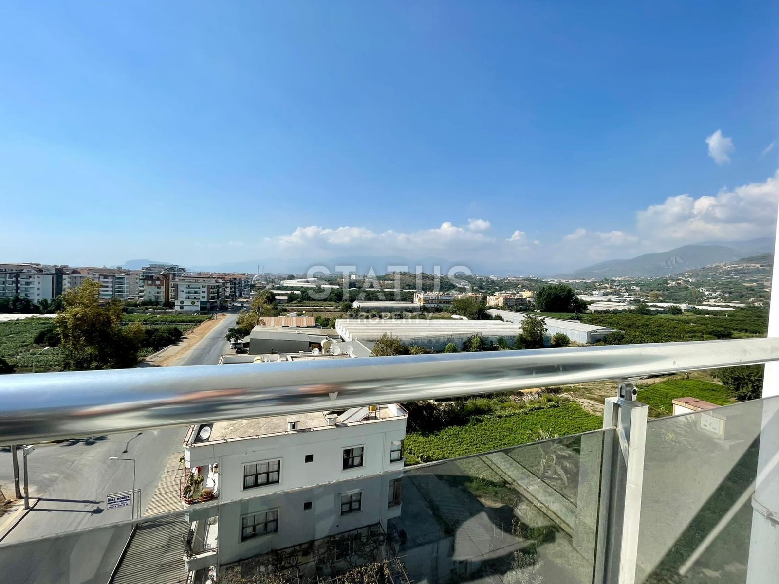 Comfortable apartment 1+1 with sea and mountain views, 65 m2 in Mahmutlar. фото 11