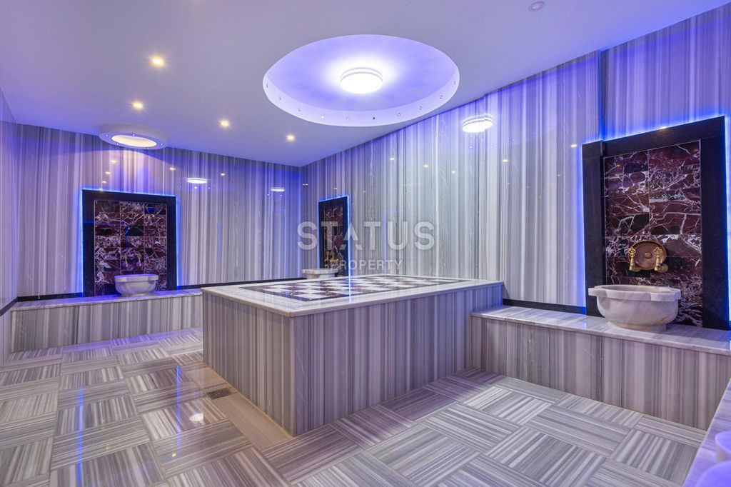 Comfortable apartment 1+1 with sea and mountain views, 65 m2 in Mahmutlar. фото 19