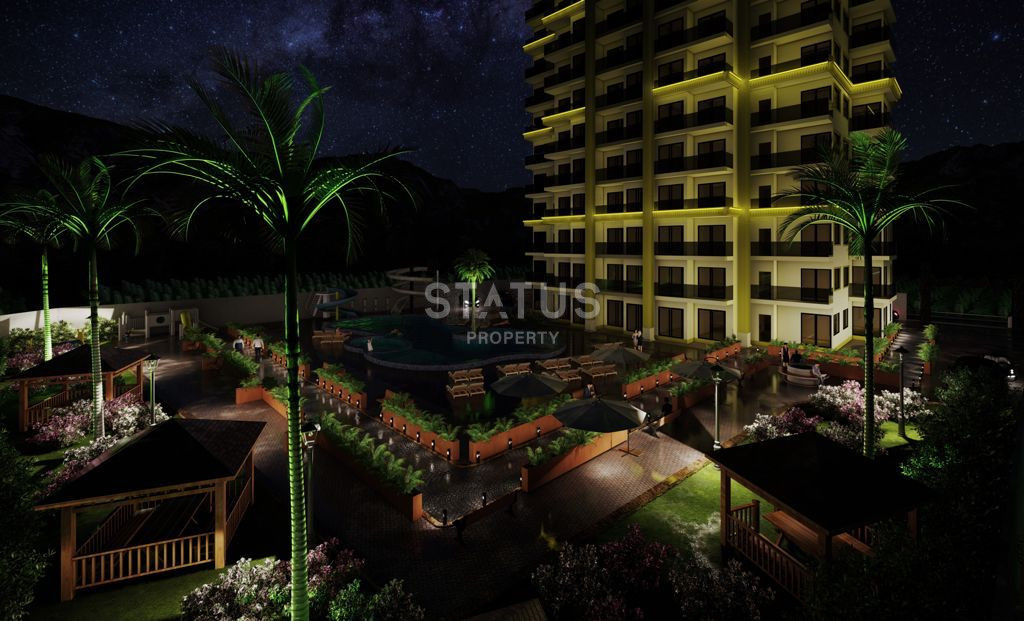 Комплекс на этапе строительства с панорамными видами в Махмутларе. Апартаменты от 54 м2. фото 15