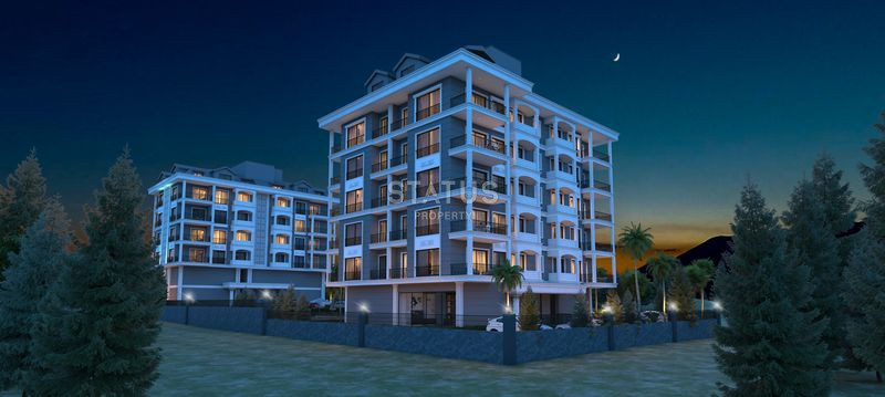 Complex at the excavation stage just 200 m from the beach in Kargicak. Apartments of different layouts from 65 m2. фото 4