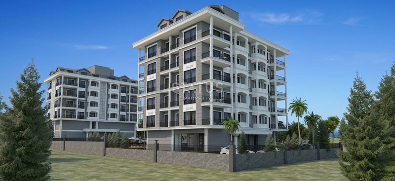 Complex at the excavation stage just 200 m from the beach in Kargicak. Apartments of different layouts from 65 m2. фото 5