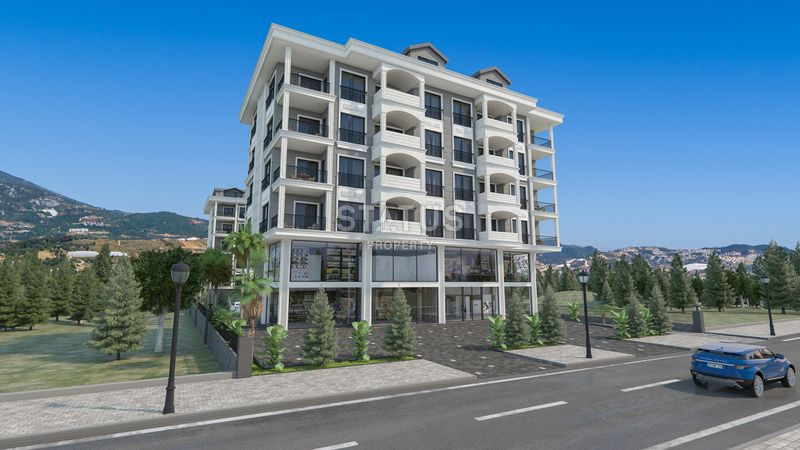 Complex at the excavation stage just 200 m from the beach in Kargicak. Apartments of different layouts from 65 m2. фото 9