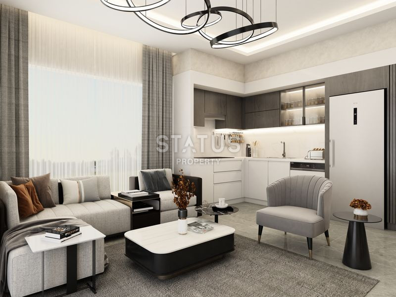 Complex at the excavation stage just 200 m from the beach in Kargicak. Apartments of different layouts from 65 m2. фото 18