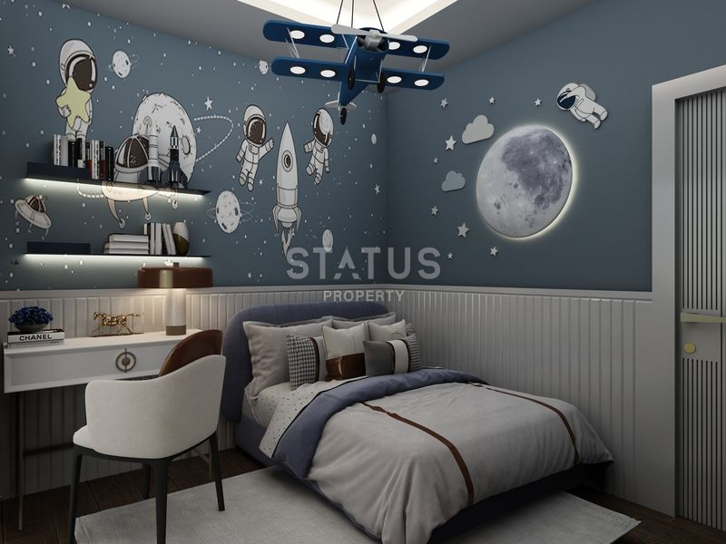 Complex at the excavation stage just 200 m from the beach in Kargicak. Apartments of different layouts from 65 m2. фото 23