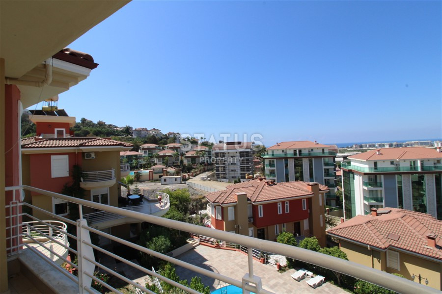 Villa-townhouse 3+1 with sea view, 270 m2. Kargicak, Alanya. фото 19