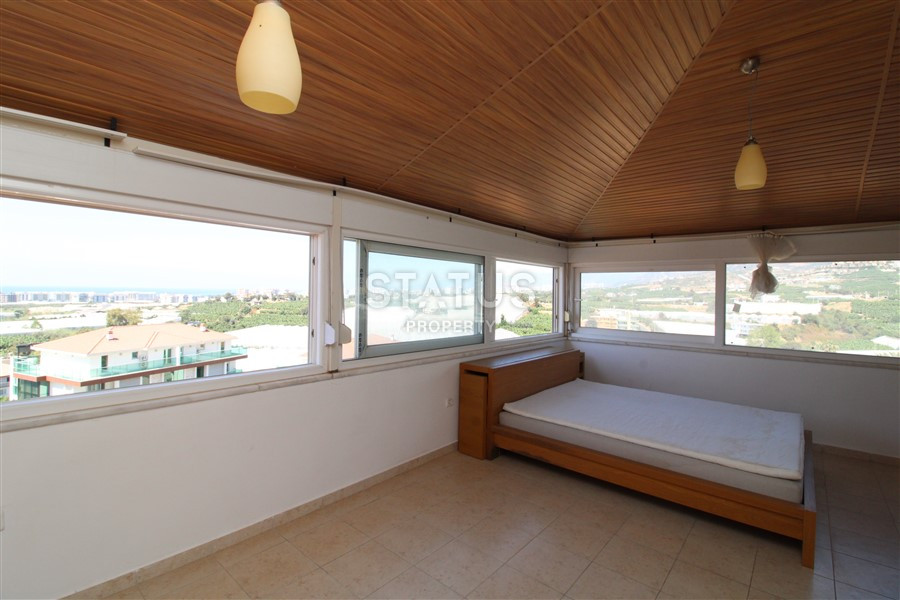 Villa-townhouse 3+1 with sea view, 270 m2. Kargicak, Alanya. фото 25