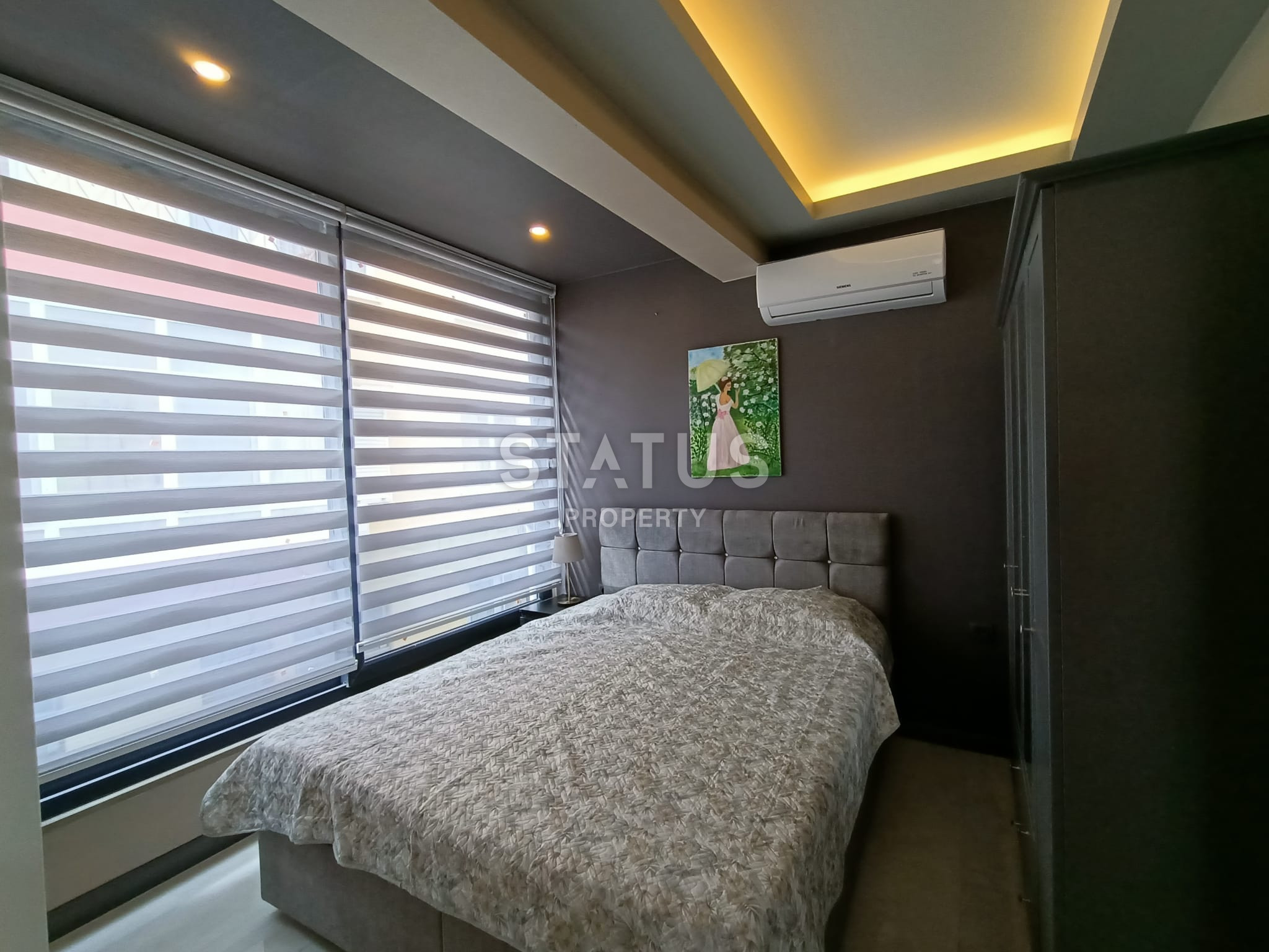 Апартаменты 1+1, пентхаусы 3+1 и 4+1 в новом комплексе в 200 метрах от пляжа. Центр, Алания. фото 18