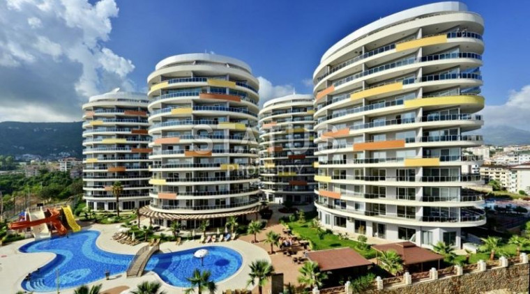Квартира 1+1, с видом на море в Джикджилли, 80 кв.м. фото 1