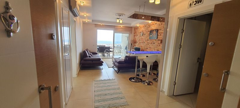 Квартира 1+1, с видом на море в Джикджилли, 80 кв.м. фото 4