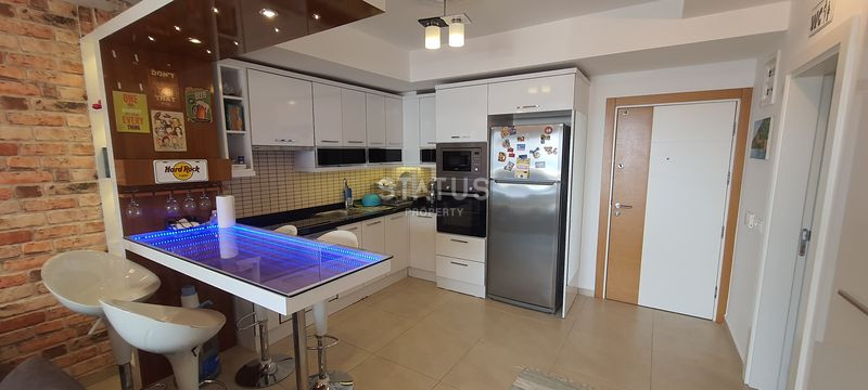 Квартира 1+1, с видом на море в Джикджилли, 80 кв.м. фото 10